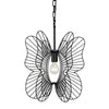Monarch Butterfly 1-Lt Pendant - Black Ceiling Varaluz 