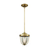 Sturgis 1 Pendant Satin Brass Ceiling Elk Lighting 