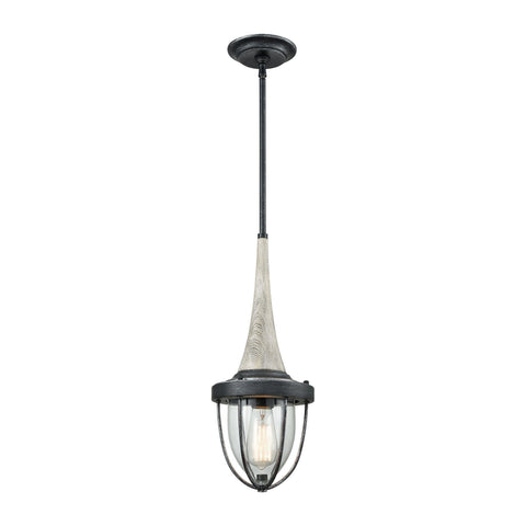 Sturgis 1 Pendant Silvered Graphite Ceiling Elk Lighting 