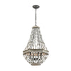 Summerton 4 Pendant Washed Gray/Malted Rust Ceiling Elk Lighting 