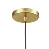 Socketholder 1 Pendant Satin Brass Ceiling Elk Lighting 
