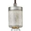 Socketholder 1 Pendant Weathered Zinc Ceiling Elk Lighting 