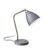 Chelsea Desk Lamp Grey Lamps Adesso 
