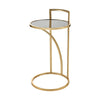 Kingsroad Accent Table in Gold and Black - Round Furniture ELK Home 