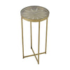 Elix Accent Table in Gold Furniture ELK Home 
