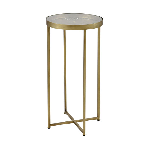 Elix Accent Table in Gold Furniture ELK Home 