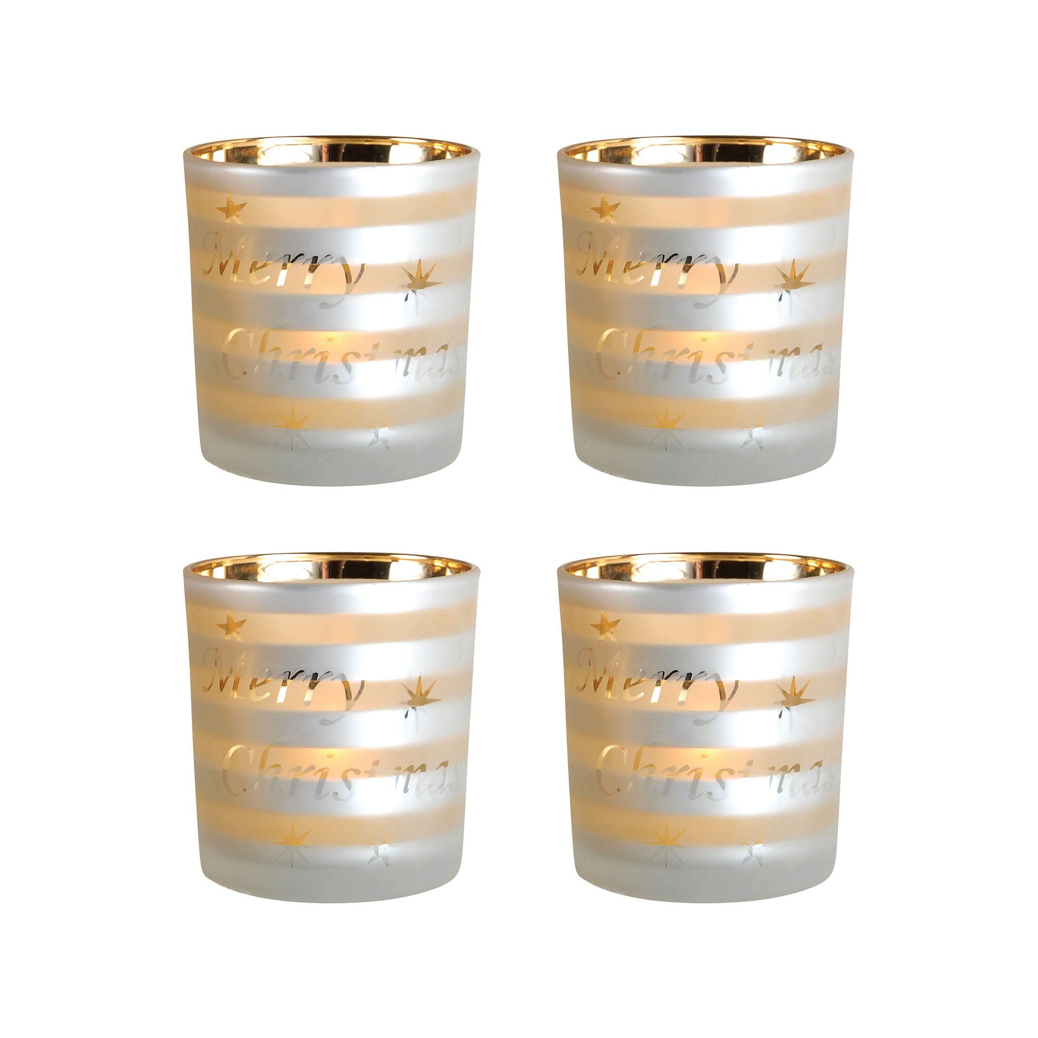 Tidings Set of 4 Votives Accessories Pomeroy 