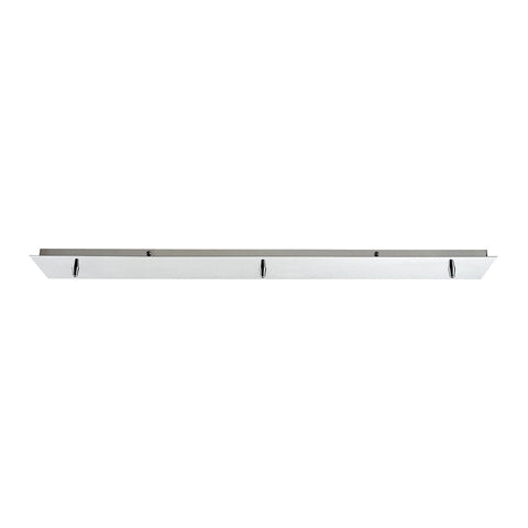 Illuminaire Accessories 3 Light Linear Pan In Polished Chrome Parts/Hardware Elk Lighting 