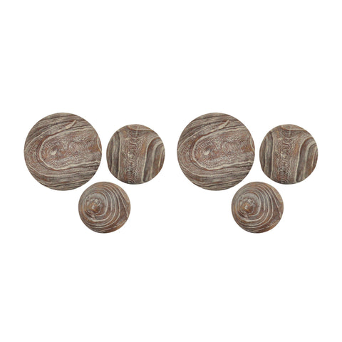 Canal Set of 6 Spheres: 2 Each Size Accessories Pomeroy 