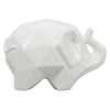 Origami Zoo Elephant Statue - White Accessories Varaluz 