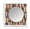 Country Pine Reclaimed Frame Mirror Mirrors Varaluz 