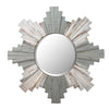 Sunburst 36" Framed Beveled Wood Mirror - Grey/Whitewash Mirrors Varaluz 
