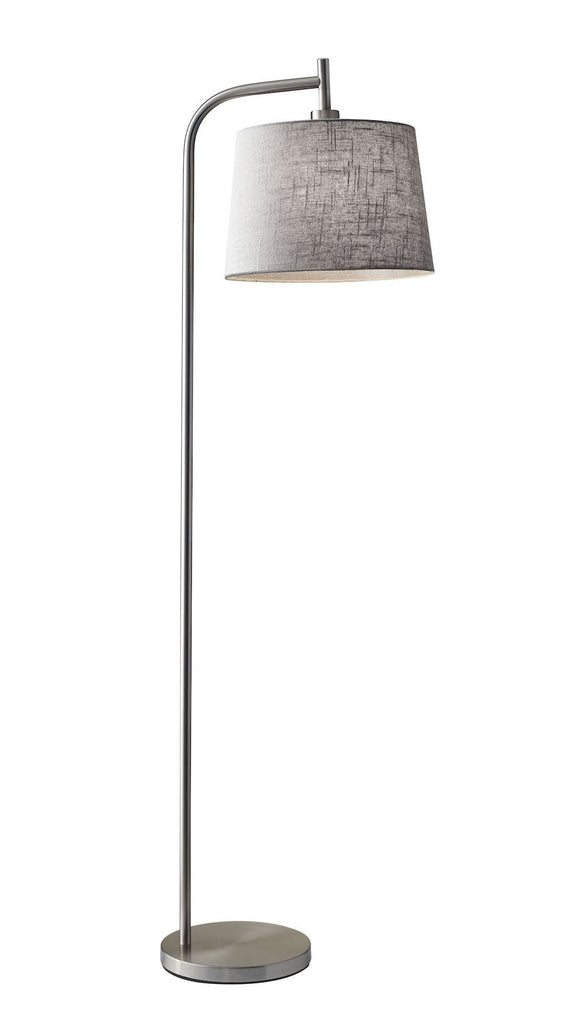 Blake Floor Lamp Lamps Adesso Gray 