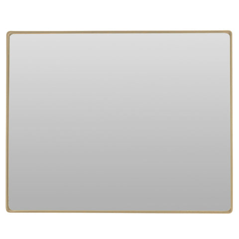 Kye 24x30 Rectangular Rounded Wall Mirror - Gold Mirrors Varaluz 