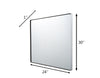 Kye 30x24 Rounded Rectangular Wall Mirror - Polished Nickel Mirrors Varaluz 