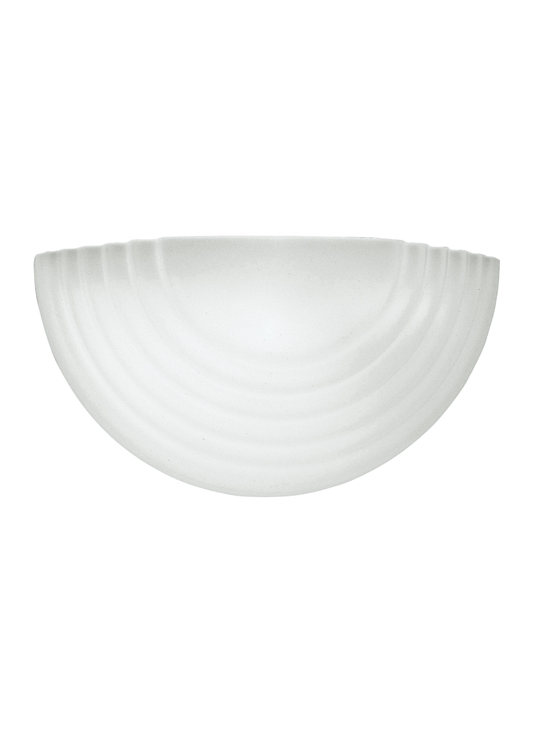 One Light Wall Sconce - White Wall Sea Gull Lighting 