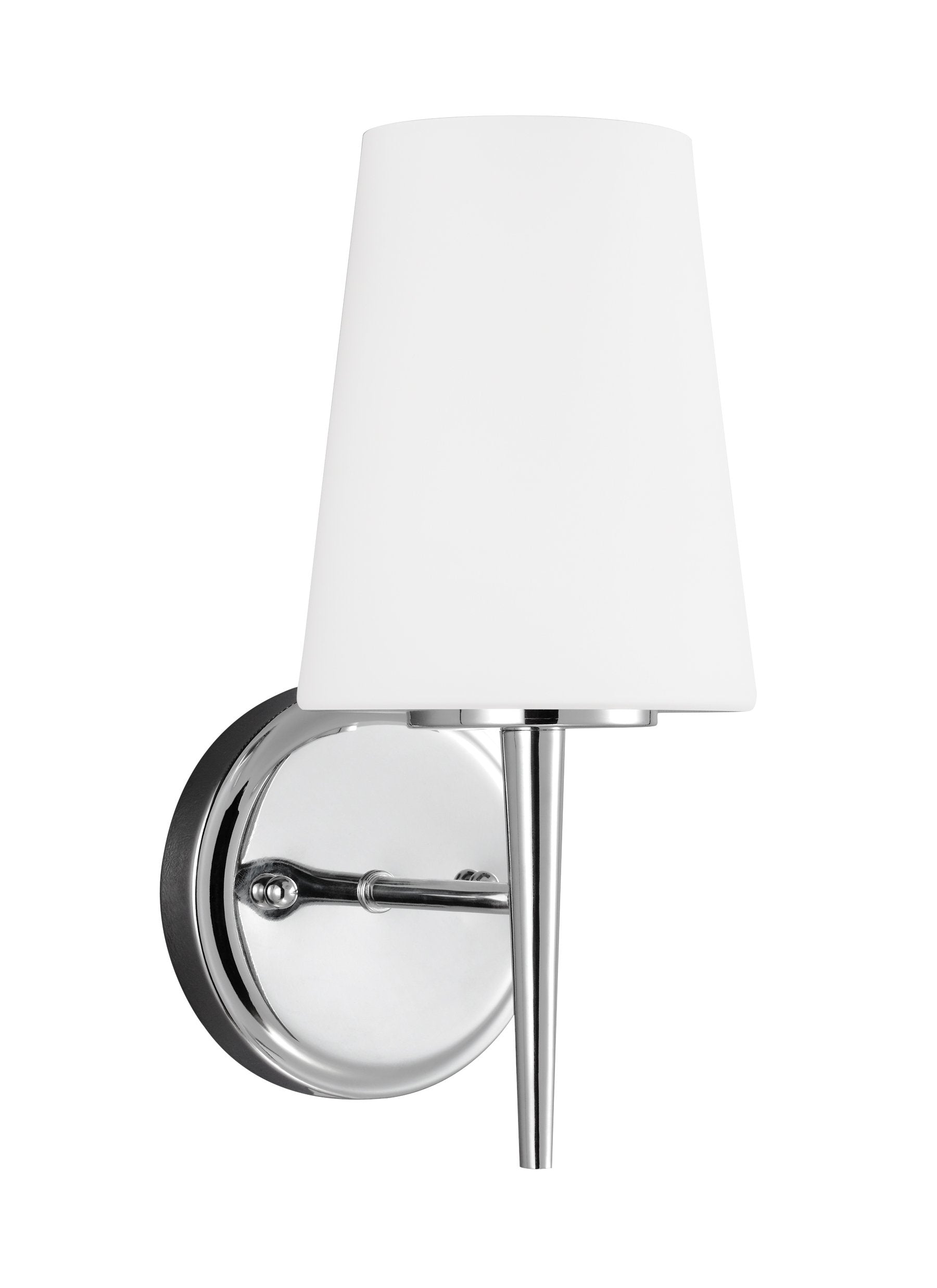 Driscoll One Light Wall Sconce - Chrome Wall Sea Gull Lighting 