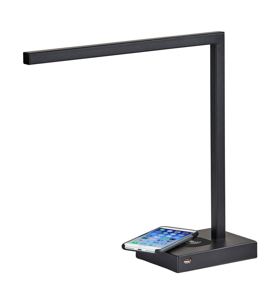 Aidan AdessoCharge LED Desk Lamp - Black Lamps Adesso 