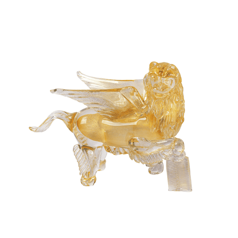 Arte di Murano Average Around Golden Lion Decor Accessories Arte di Murano 