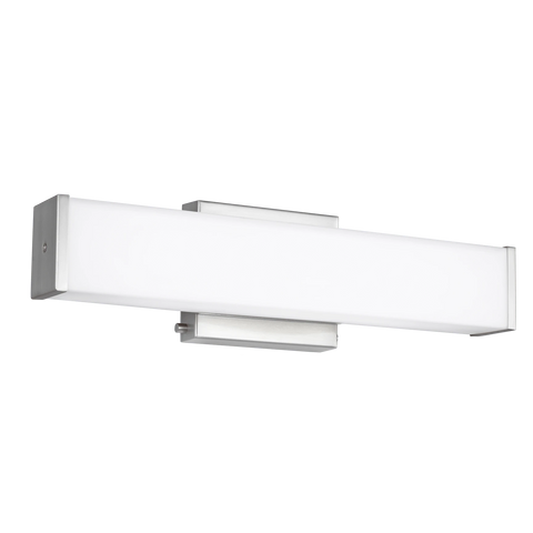 Aldridge Small LED Wall / Bath - Brushed Nickel Wall Sea Gull Lighting 