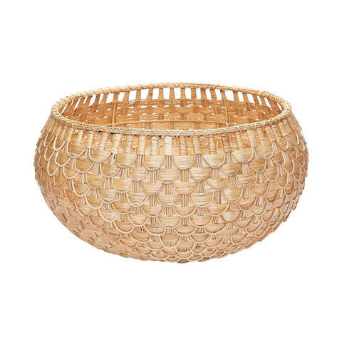 Large Natural Fish Scale Basket Accessories Dimond Home 