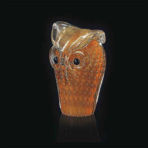 Arte di Murano Owl With Big Bubbles Decor Accessories Arte di Murano 