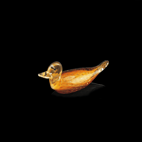 Arte di Murano Small Duck With Bubbles Decor Accessories Arte di Murano 
