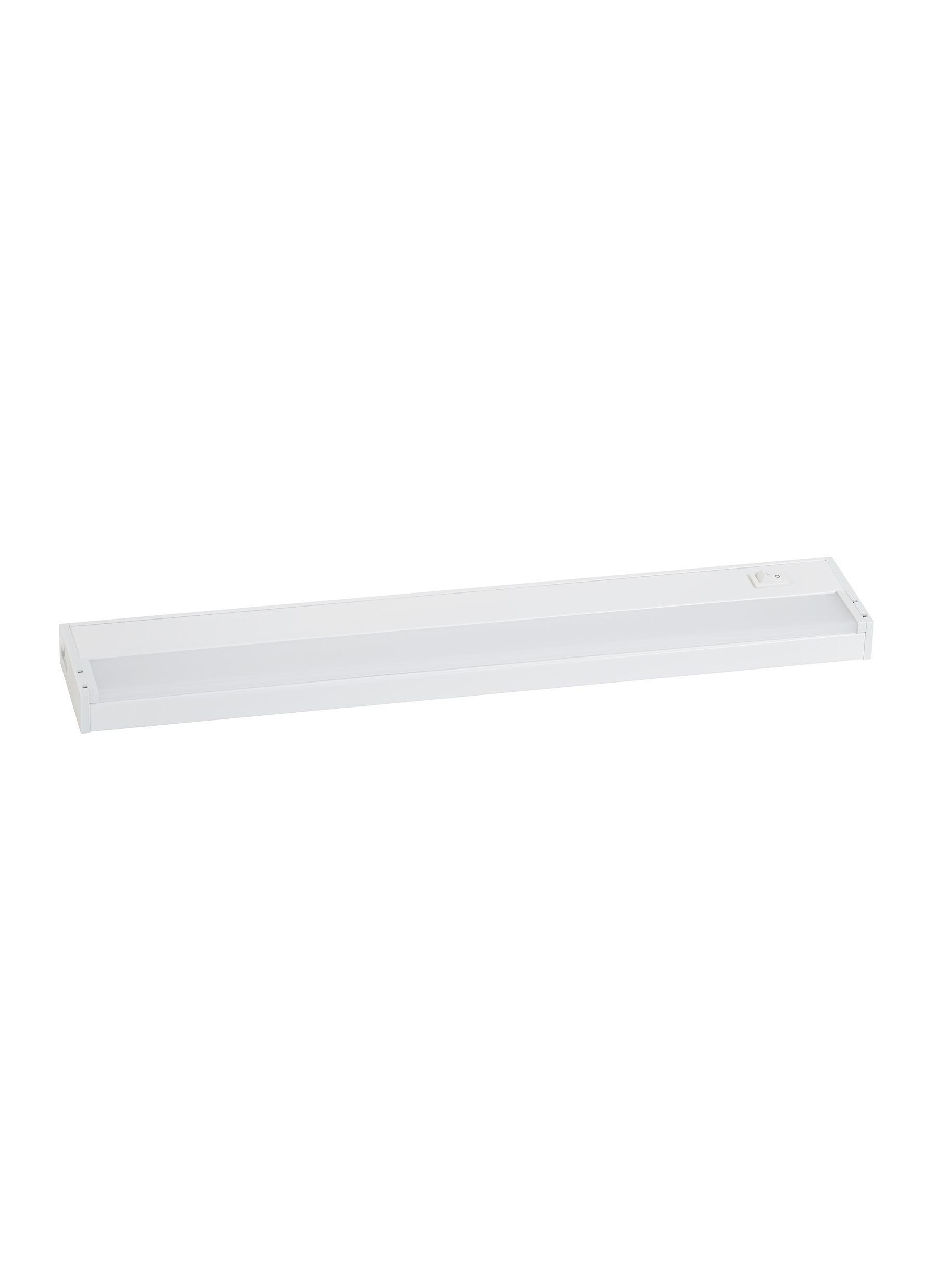 Vivid LED Undercabinet 18in 3000K White - White Under Cabinet Lighting Sea Gull Lighting 