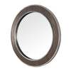 Macie 30-in Round Wood and Metal Mirror Mirrors Varaluz 