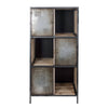 Jayce 54"h Rustic Cube Locker Bookcase Furniture Varaluz 