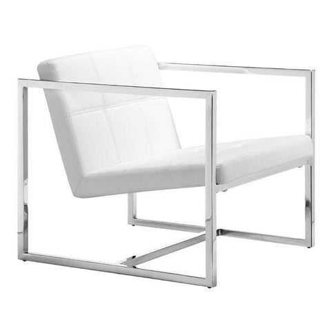 Carbon Chair White Furniture Zuo 