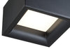 Bloc 120-277v Dimmable LED Flush Mount - Black (BL) Ceiling Access Lighting 