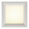 Bloc 120-277v Dimmable LED Flush Mount - White (WH) Ceiling Access Lighting 