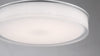 Illumi Dimmable LED Glass Flush Mount - Frosted Inside Clear (FST/CLR) Ceiling Access Lighting 