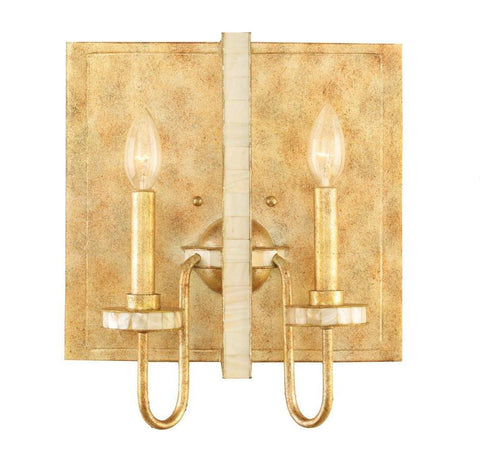 LaSalle 13"w Honey Gold Wall Sconce Wall Kalco Gold 