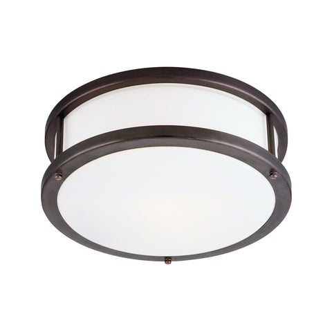 Conga Dimmable LED Flush Mount - Bronze Ceiling Access Lighting 