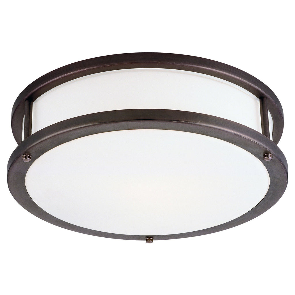 Conga Dimmable LED Flush Mount - Bronze Ceiling Access Lighting 