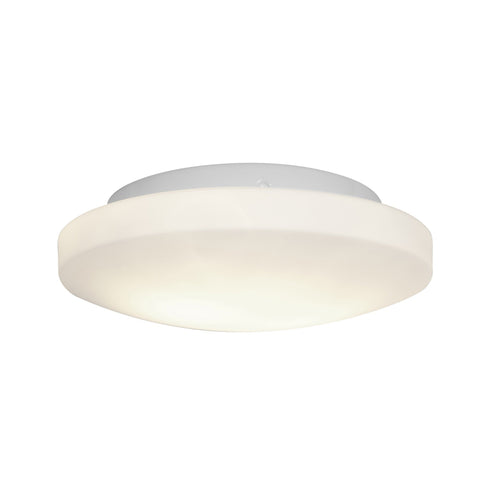Orion Flush Mount - White with Opal Glass Ceiling Access Lighting 
