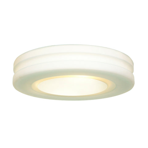 Altum 12.5"w Flush Mount - White - White with Opal Glass Ceiling Access Lighting Default Value 