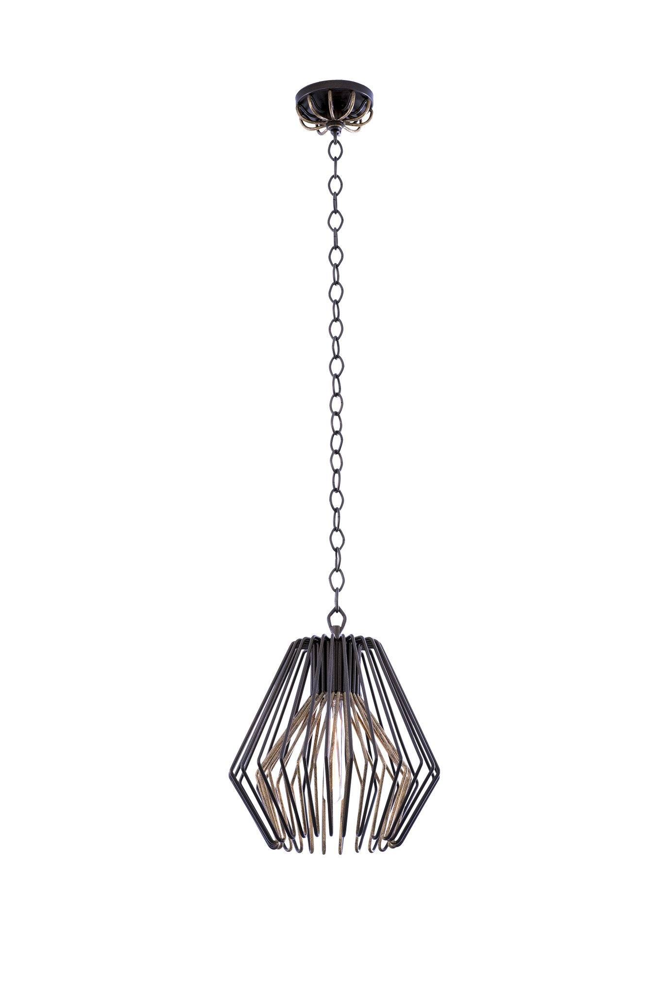 Metro I Bronze Gold 12"w Pendant Ceiling Kalco 