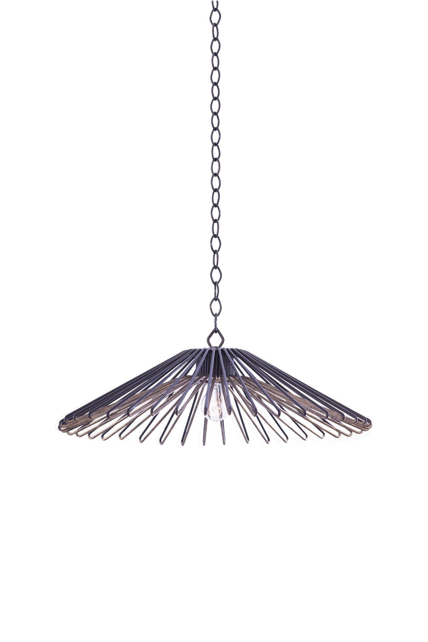 Metro II 24" Bronze Gold Pendant Ceiling Kalco 