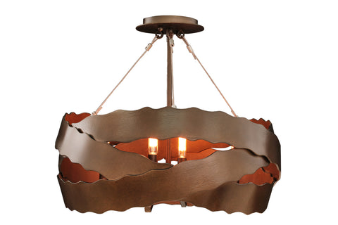 Fulton 5 Light Semi Flush Mount