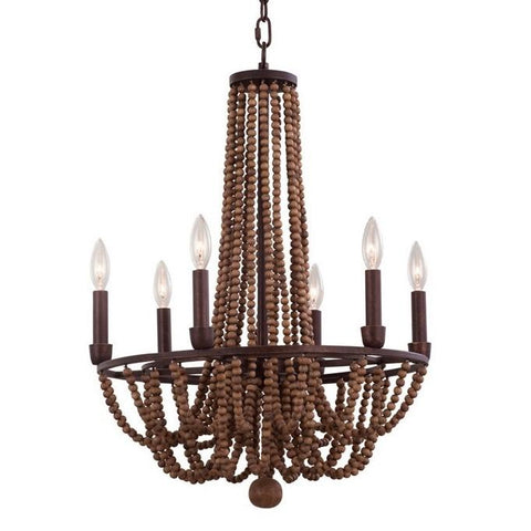 Beechwood 6 Light Chandelier Ceiling Kalco 