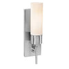 Iron Wall Fixture with On/Off Switch - Brushed Steel Wall Access Lighting 