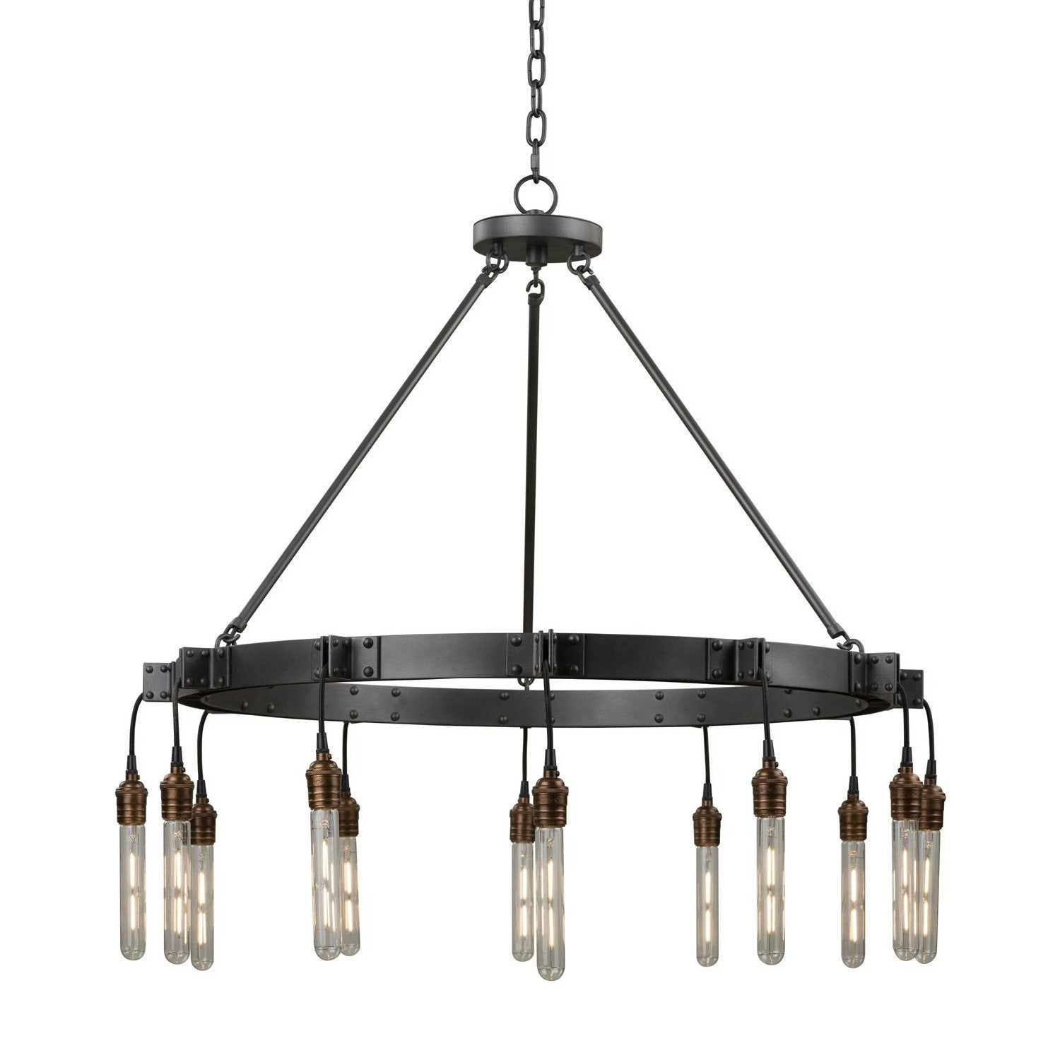 Stuyvesant 12 Light Chandelier Ceiling Kalco 