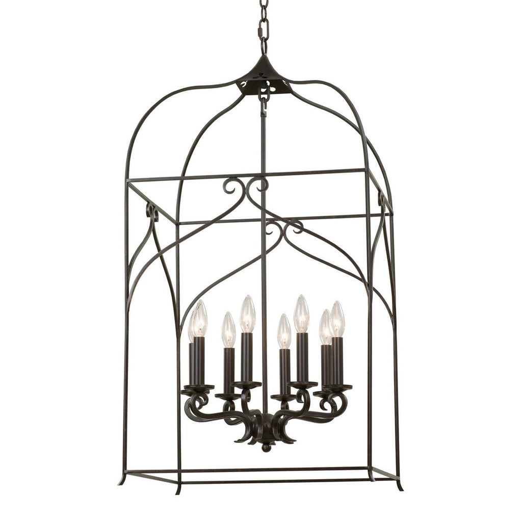 Somers Large Hanging Lantern Outdoor Kalco 