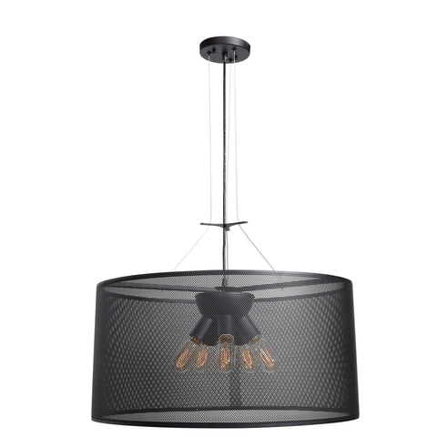 Epic (l) Round Pendant - Black Ceiling Access Lighting 