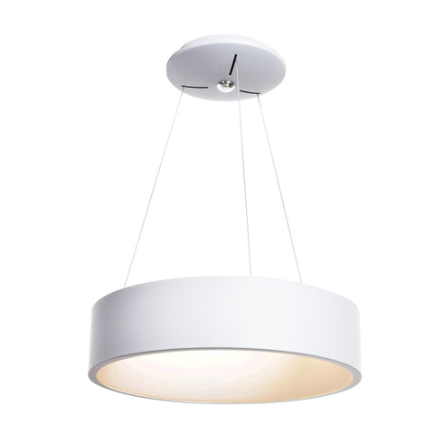 Radiant LED Pendant - White Ceiling Access Lighting 