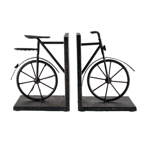Bicycle Bookends In Rusty Brown - Pair ACCESSORIES Sterling 