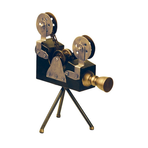 Olivier Camera Display In Black And Antiqued Brass ACCESSORIES Sterling 